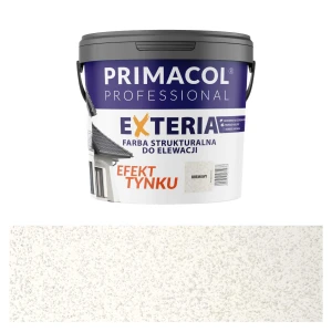 Elewacyjna farba strukturalna Exteria kremowy PRIMACOL PROFESSIONAL 4,5 l