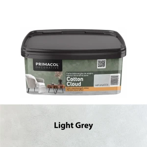 Farba dekoracyjna Cotton Cloud Light Grey (CC3) PRIMACOL DECORATIVE – efekt rozproszonych chmur 1 l