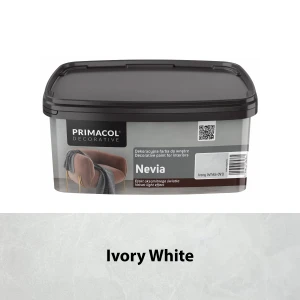 Farba dekoracyjna Nevia Ivory White (N1) PRIMACOL DECORATIVE – efekt aksamitnej tkaniny 1 l
