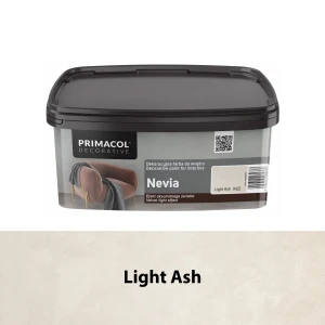 Farba dekoracyjna Nevia Light Ash (N2) PRIMACOL DECORATIVE – efekt aksamitnej tkaniny 1 l