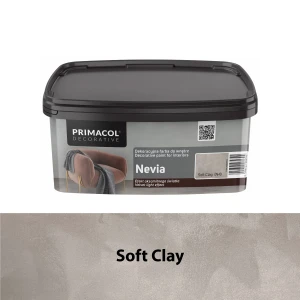 Farba dekoracyjna Nevia Soft Clay (N4) PRIMACOL DECORATIVE – efekt aksamitnej tkaniny 1 l