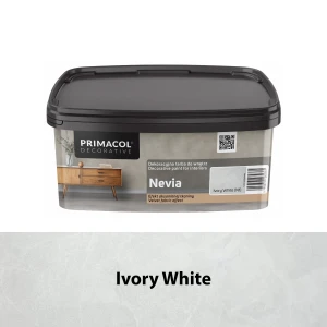 Farba dekoracyjna Nevia Ivory White (N1) PRIMACOL DECORATIVE – efekt aksamitnej tkaniny 1 l