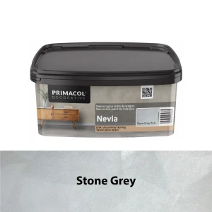 Farba dekoracyjna Nevia Stone Grey (N3) PRIMACOL DECORATIVE – efekt aksamitnej tkaniny 1 l