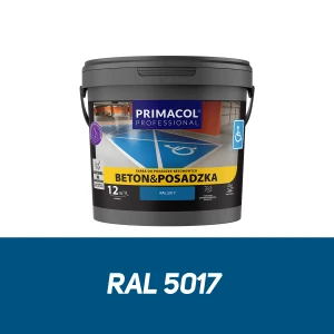 Farba Beto i Posadzka do Betonu i Posadzek Primacol Professional RAL 5017 Niebieski Komunikacyjny - 4,5 l