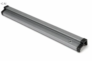 Okapnik drzwiowy 20mmx23mm kolor aluminiowy